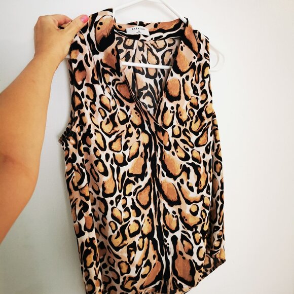 BABATON Aritzia top Top Size XS-S ~ dressy sleeveless top ~ like new - Picture 4 of 4